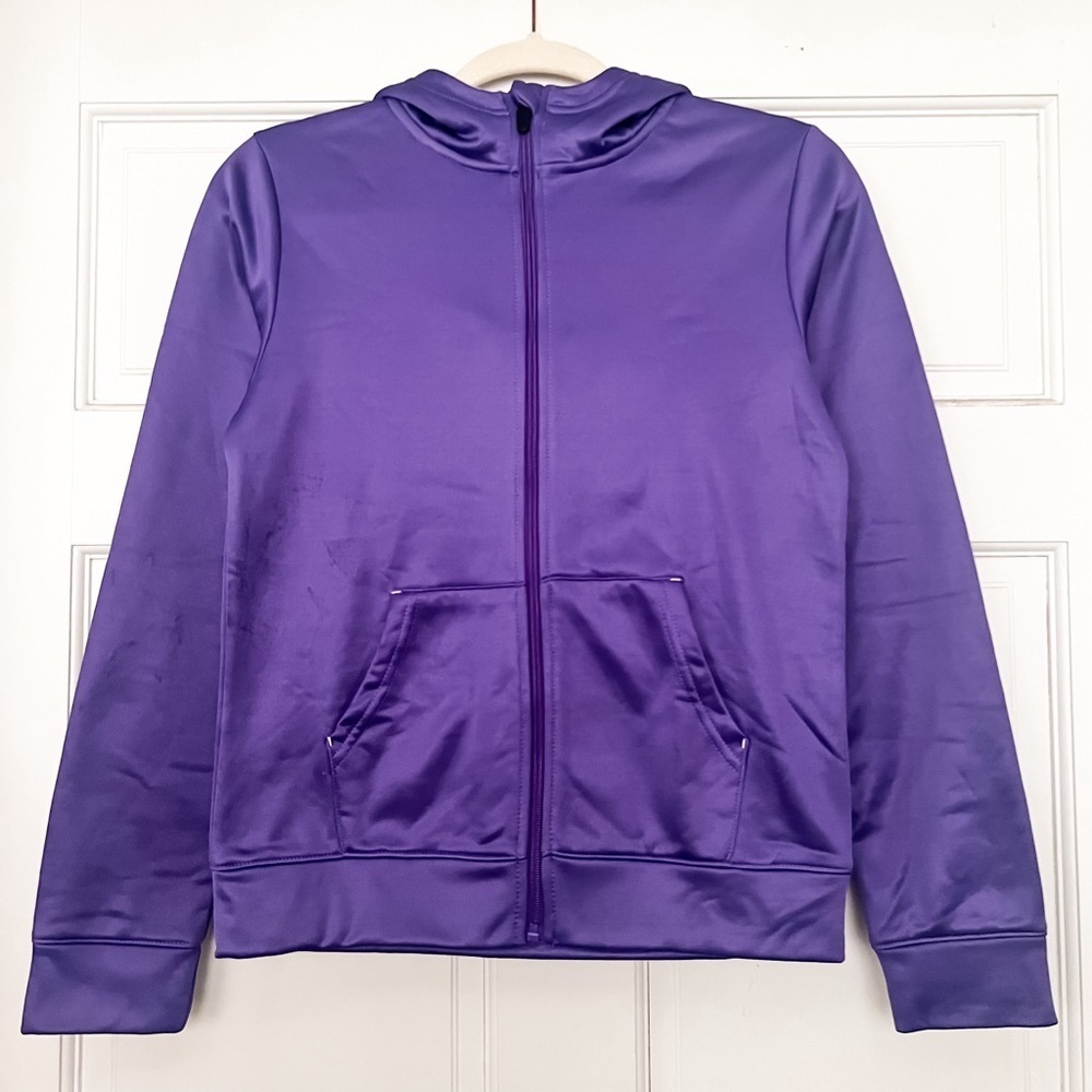 Girls Sweater and Leggings Set - Purple/Navy, Size XL (14/16)